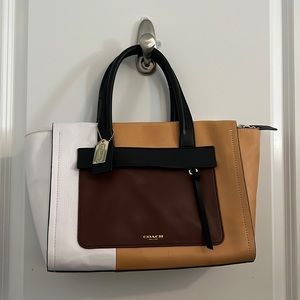 Neutral Coach Purse